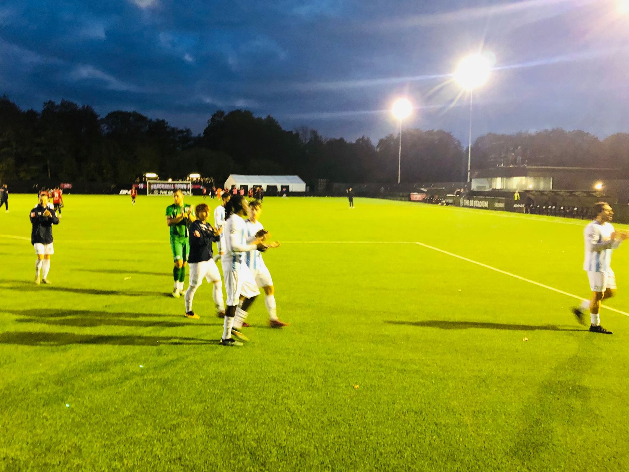 “They don’t have any lager, so half a pint of rosé it is.”